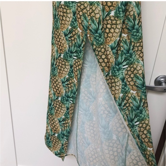 NWT Show Me Your Mumu Leyton Pineapple Maxi Dress - Picture 4 of 8